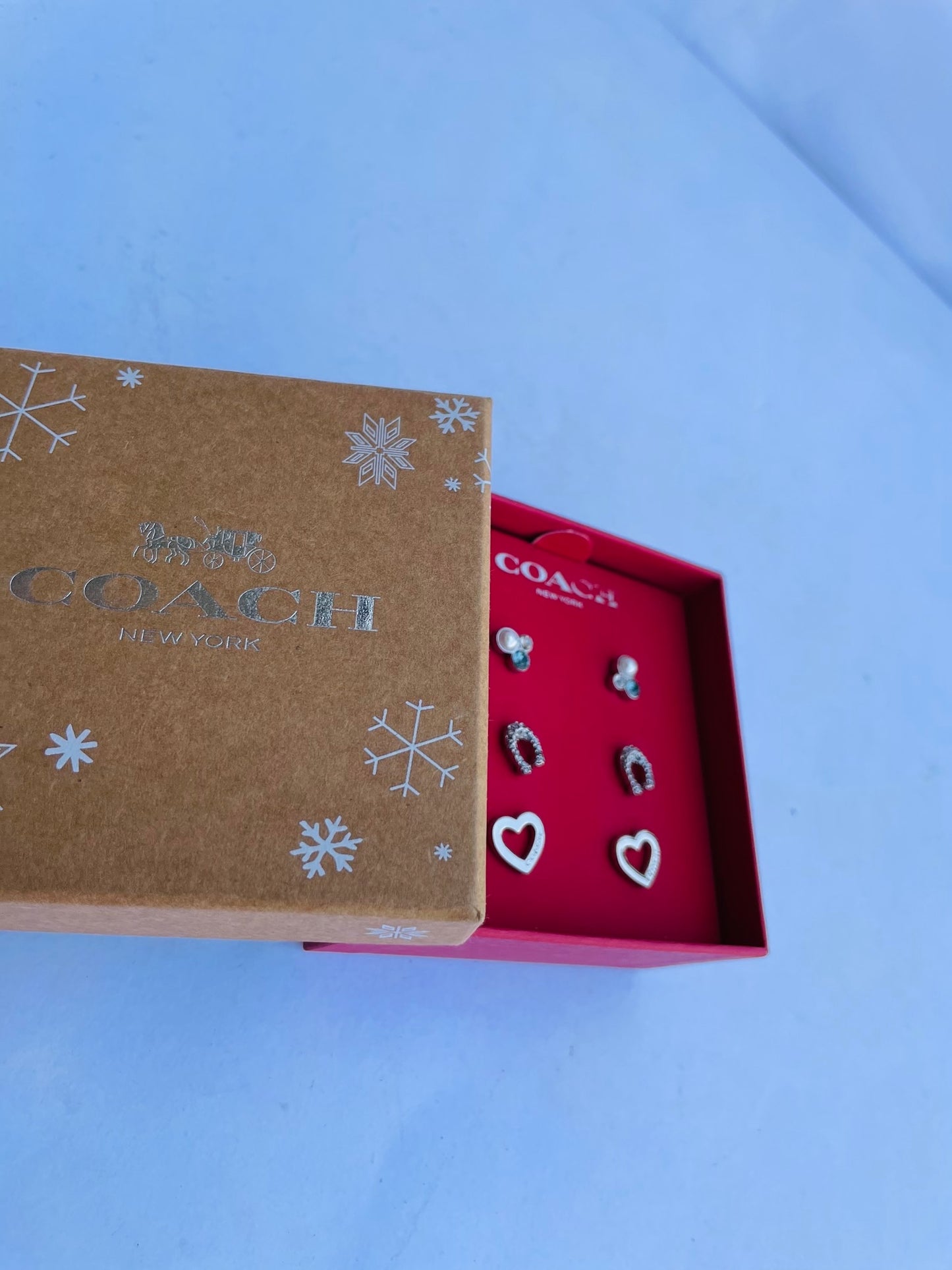 Coach earring sets