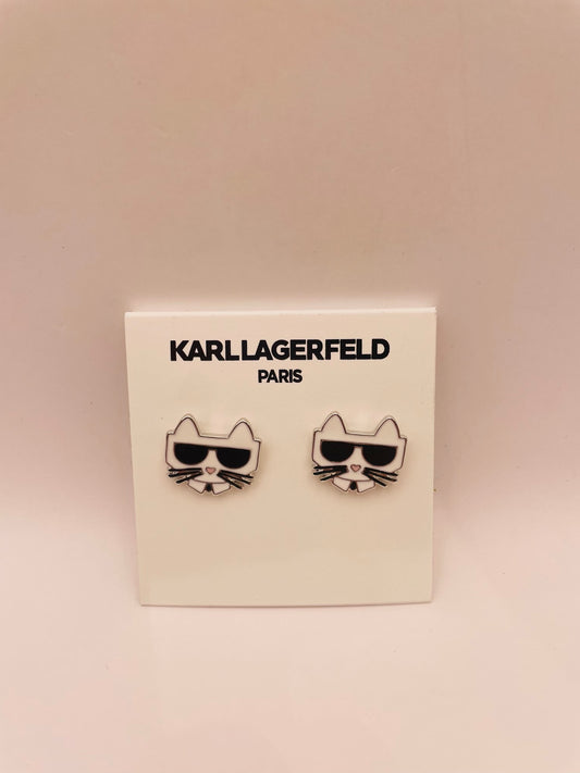 Karl Lagerfeld earring