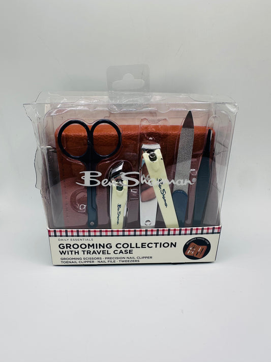 Ben Sherman Daily Essentials Grooming Collection with Travel Case