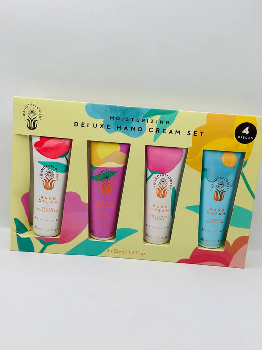 Moisturizing deluxe hand cream set