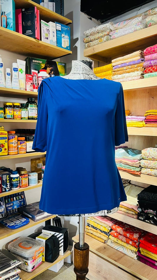 Calvin Klein royal blue top small