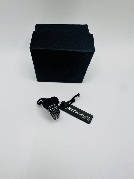 Anthony Jacobs stainless steel ring