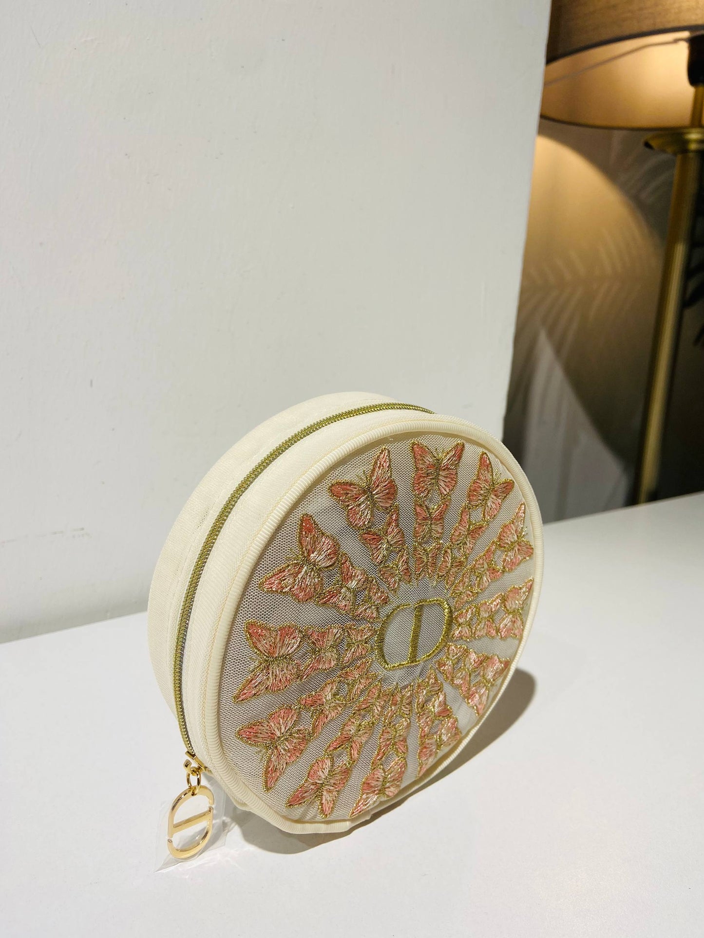 Dior makeup bag