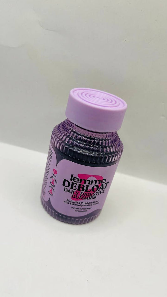 Lemme debloat daily digestive gummies