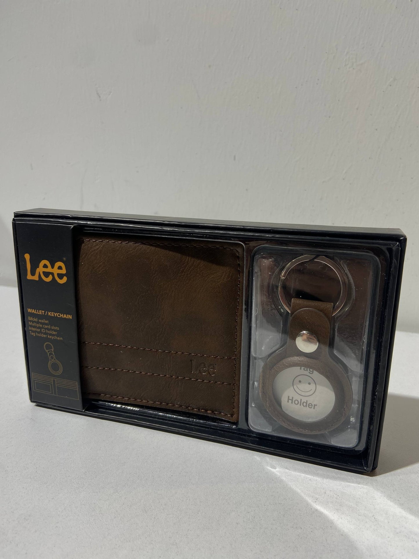 Lee wallet & keychain set