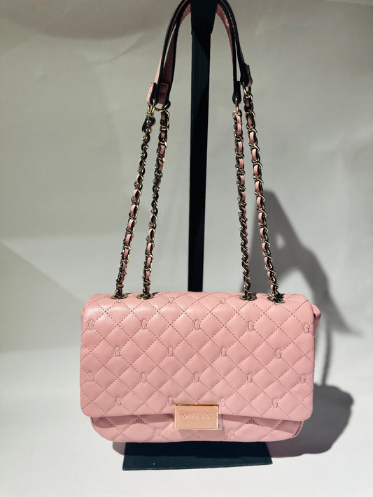 Guess shoulder bag pink