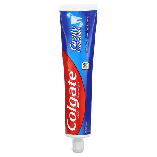 Colgate Cavity Protection, Anticavity Fluoride Toothpaste, Great Regular, 8 oz (226 g)