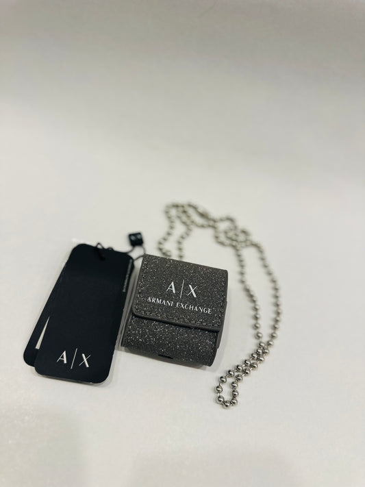 Armani exchange airpod case with belt