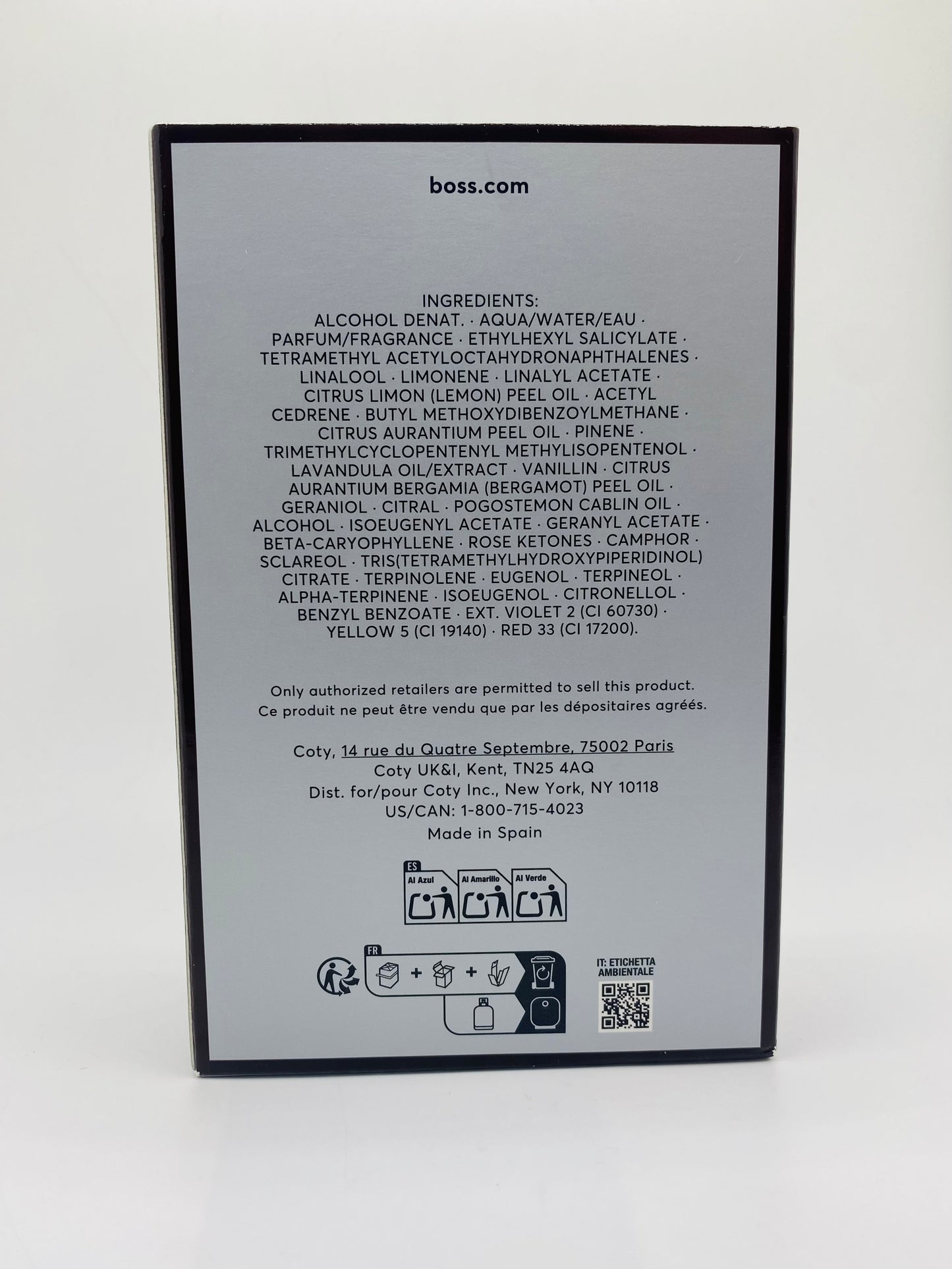 Hugo Boss BOSS Man Eau de Toilette perfume