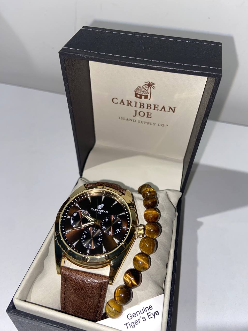 Caribbean joe watch & bracelet set