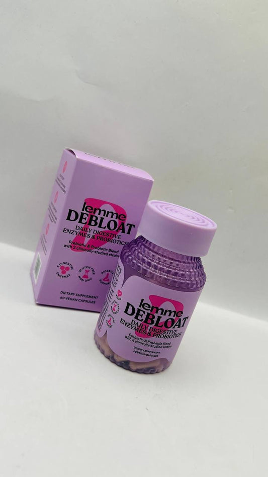 Lemme debloat daily digestive capsules