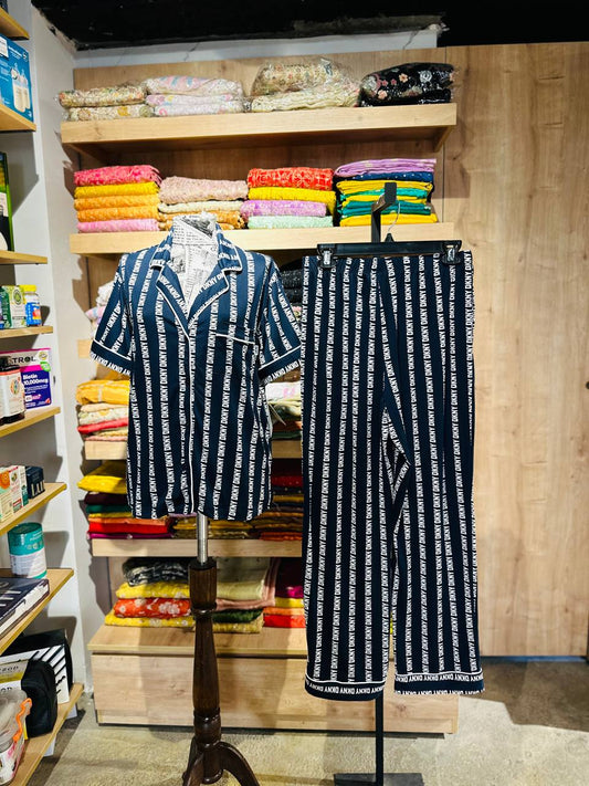 Dkny pajama set size medium
