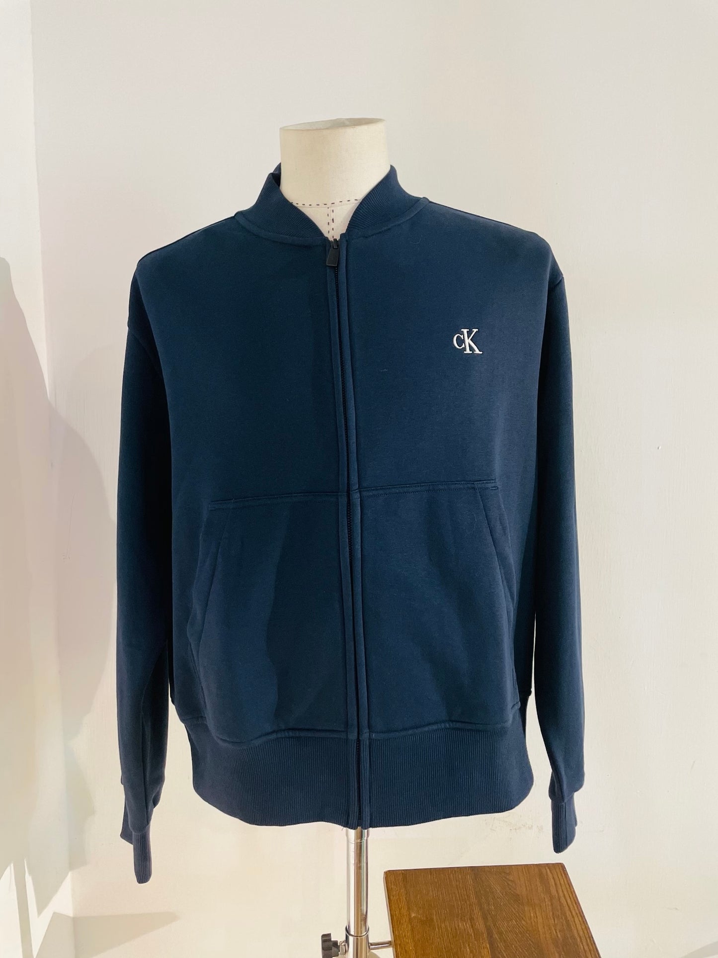 Calvin Klein jacket with zipper
