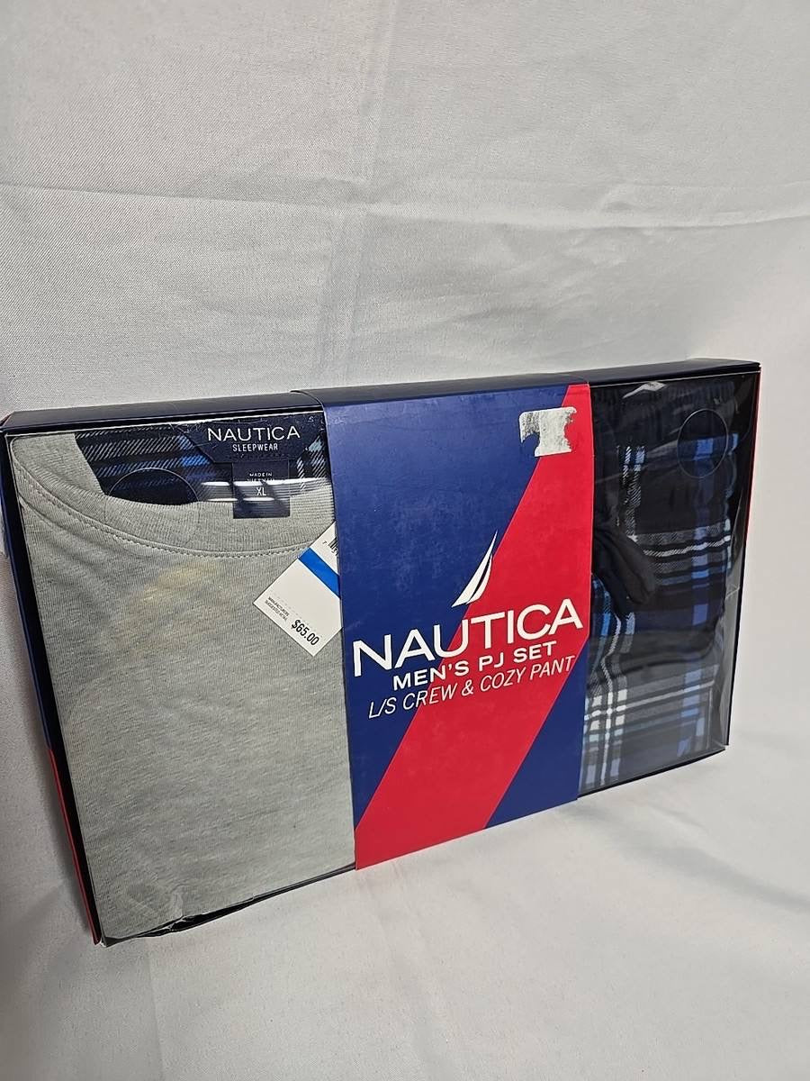 NAUTICA MEN'S PJ SET size large