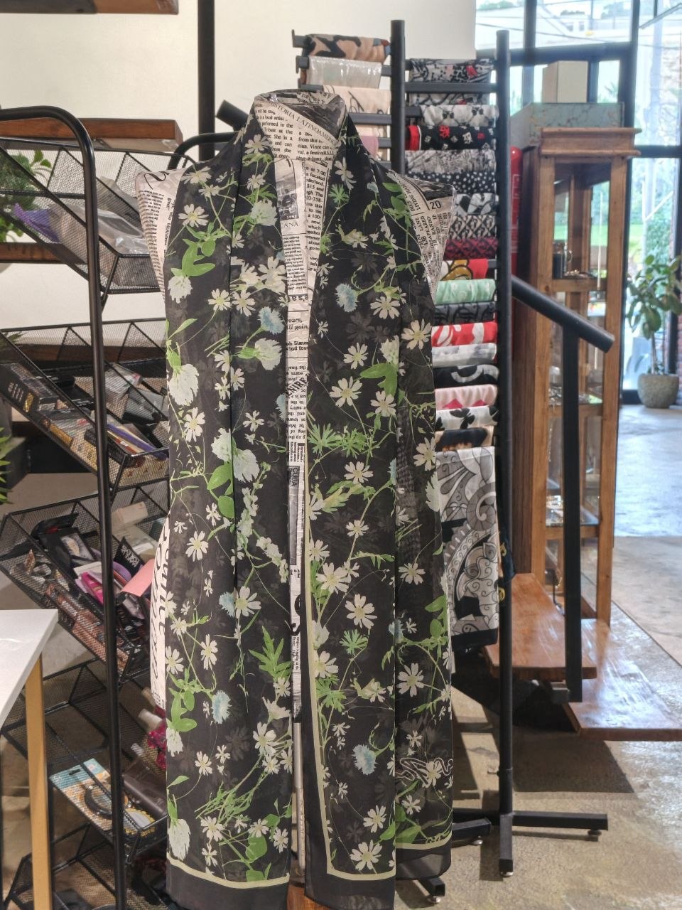 Karl Lagerfeld scarf