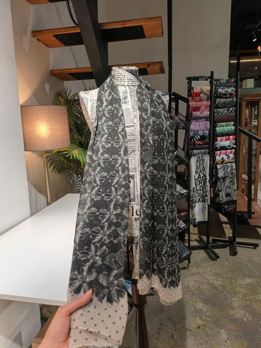 Karl Lagerfeld scarf