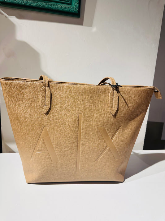Armani exchange shoulder bag begie