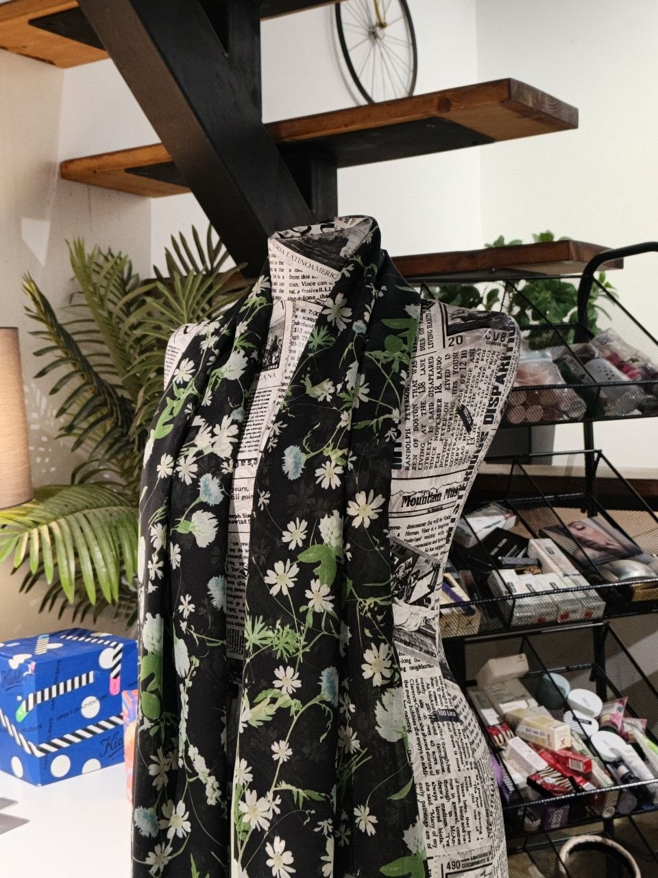 Karl Lagerfeld scarf