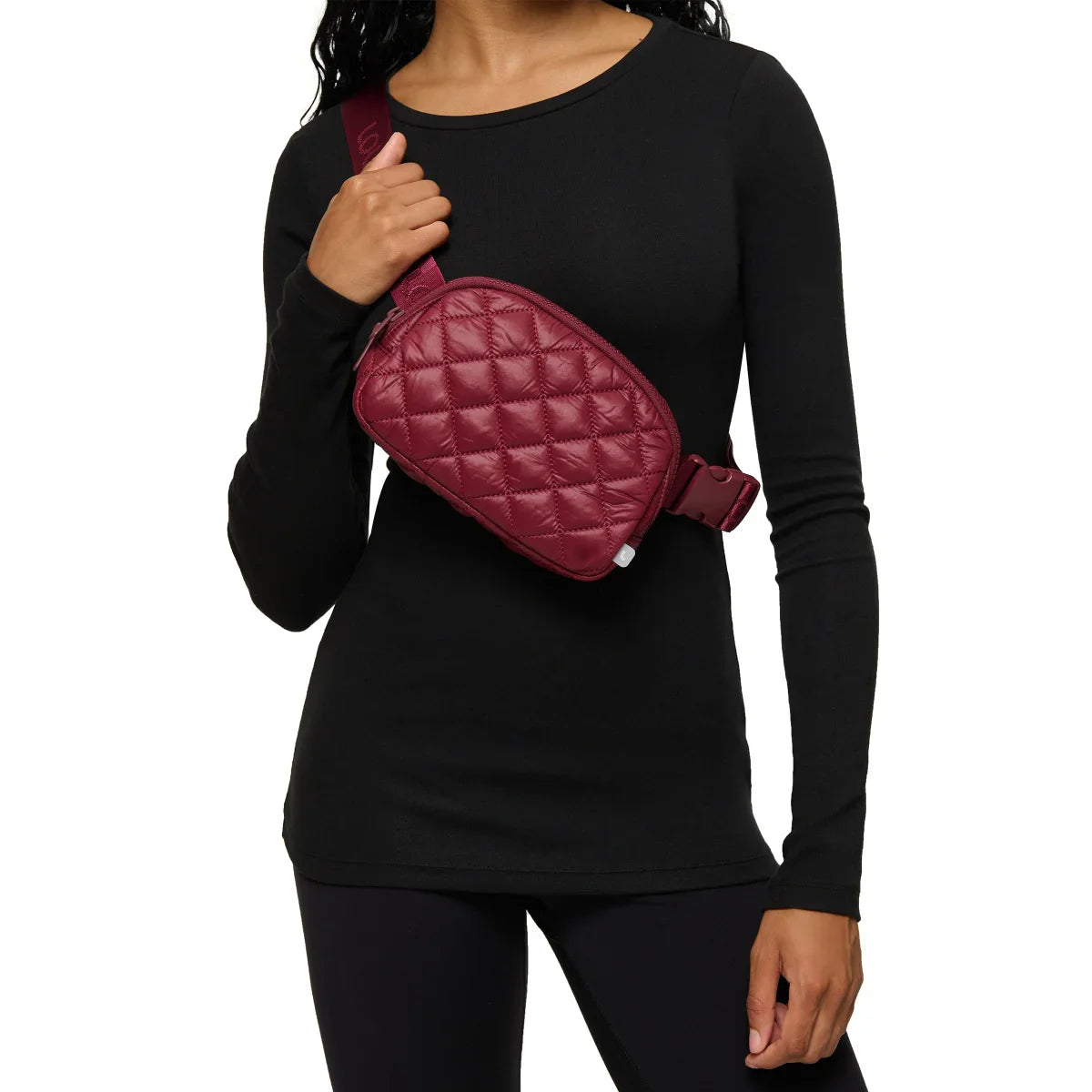 Lolë Unisex Quilted Belt Bag