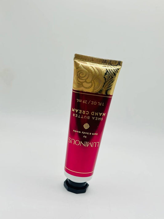 Luminous by bath and body work hand cream