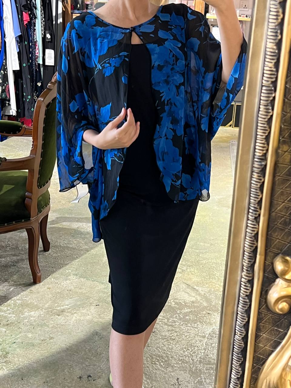 Connected apparel dress