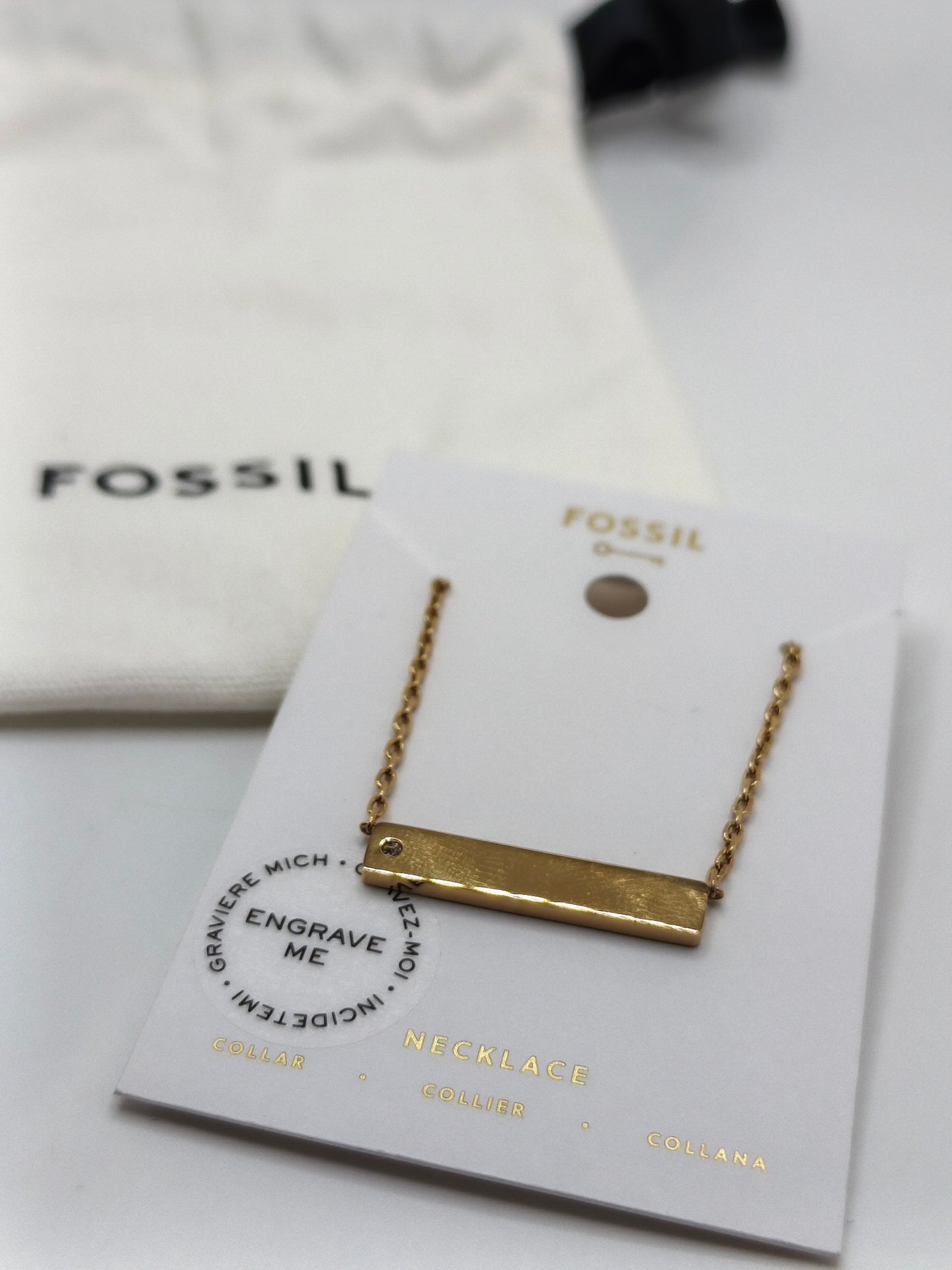 Fossil necklace