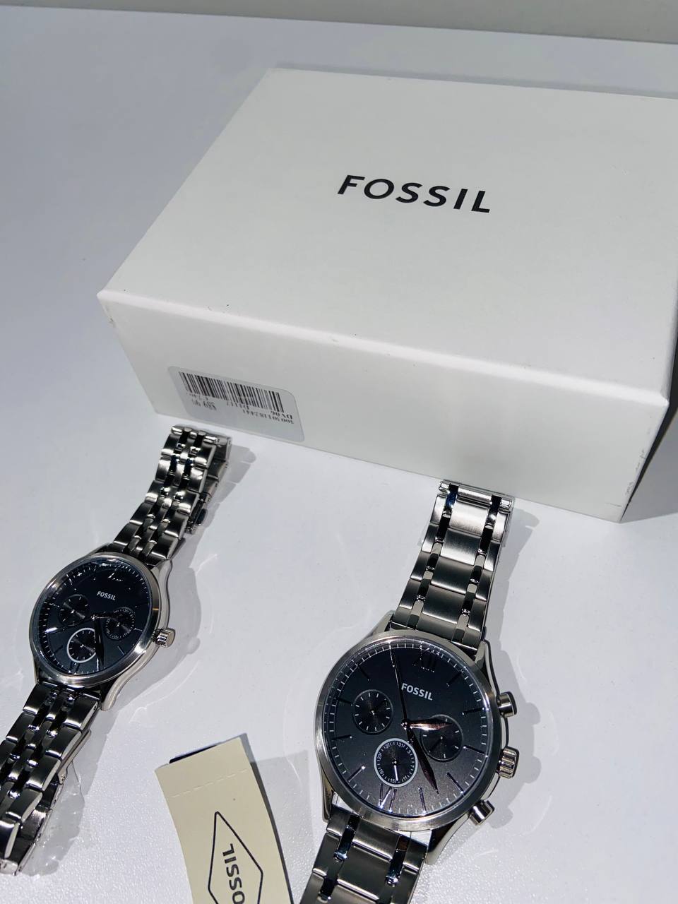 Fossil couple watch