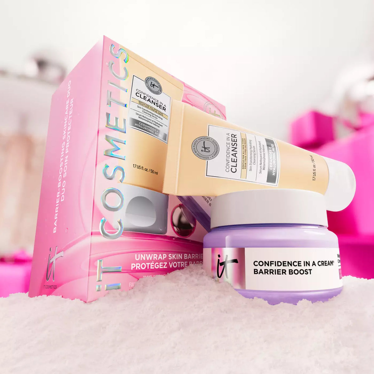 IT Cosmetics Unwrap Skin Barrier Strength Skincare Set