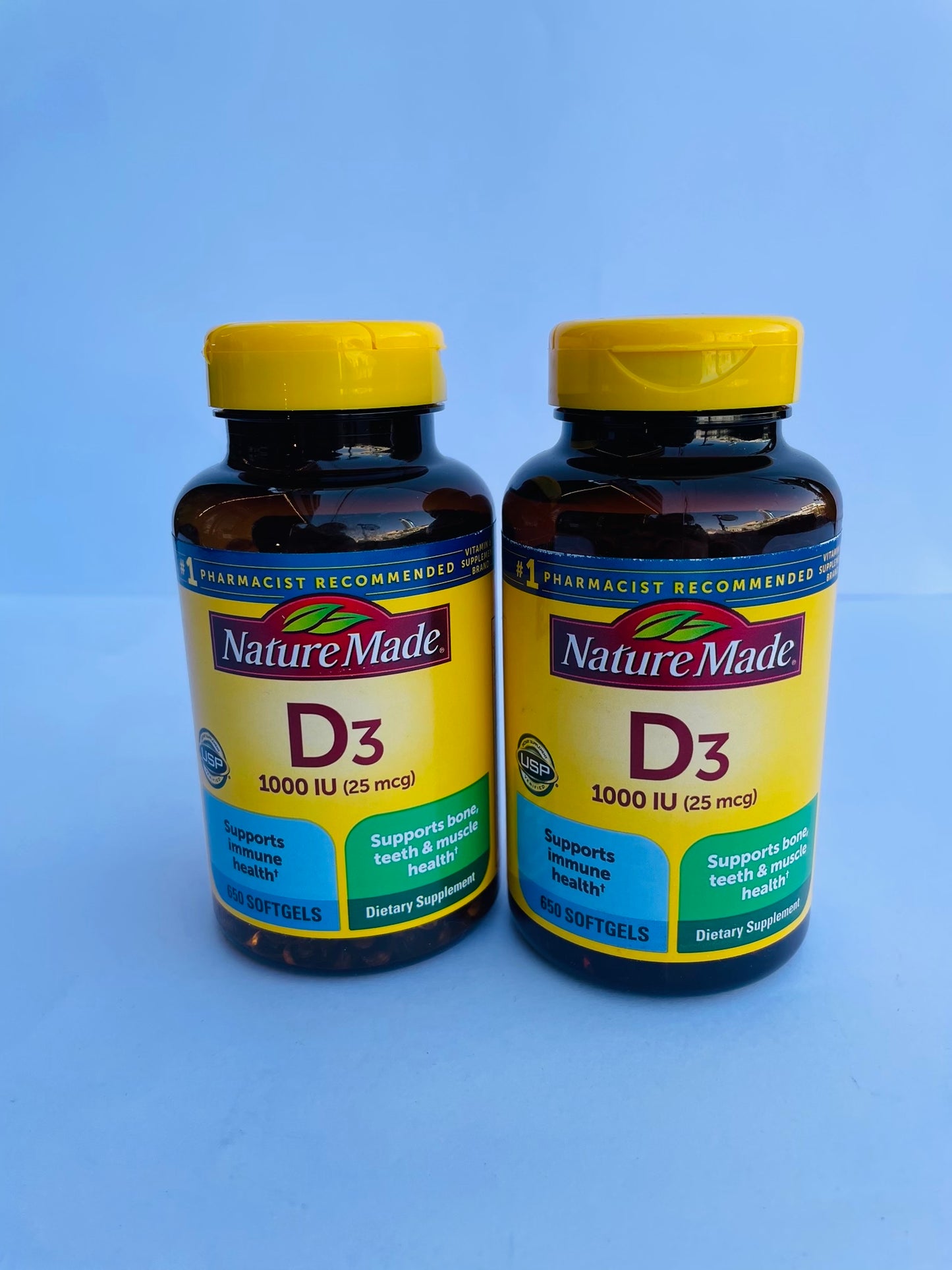 Nature made vitamin D3 tablets