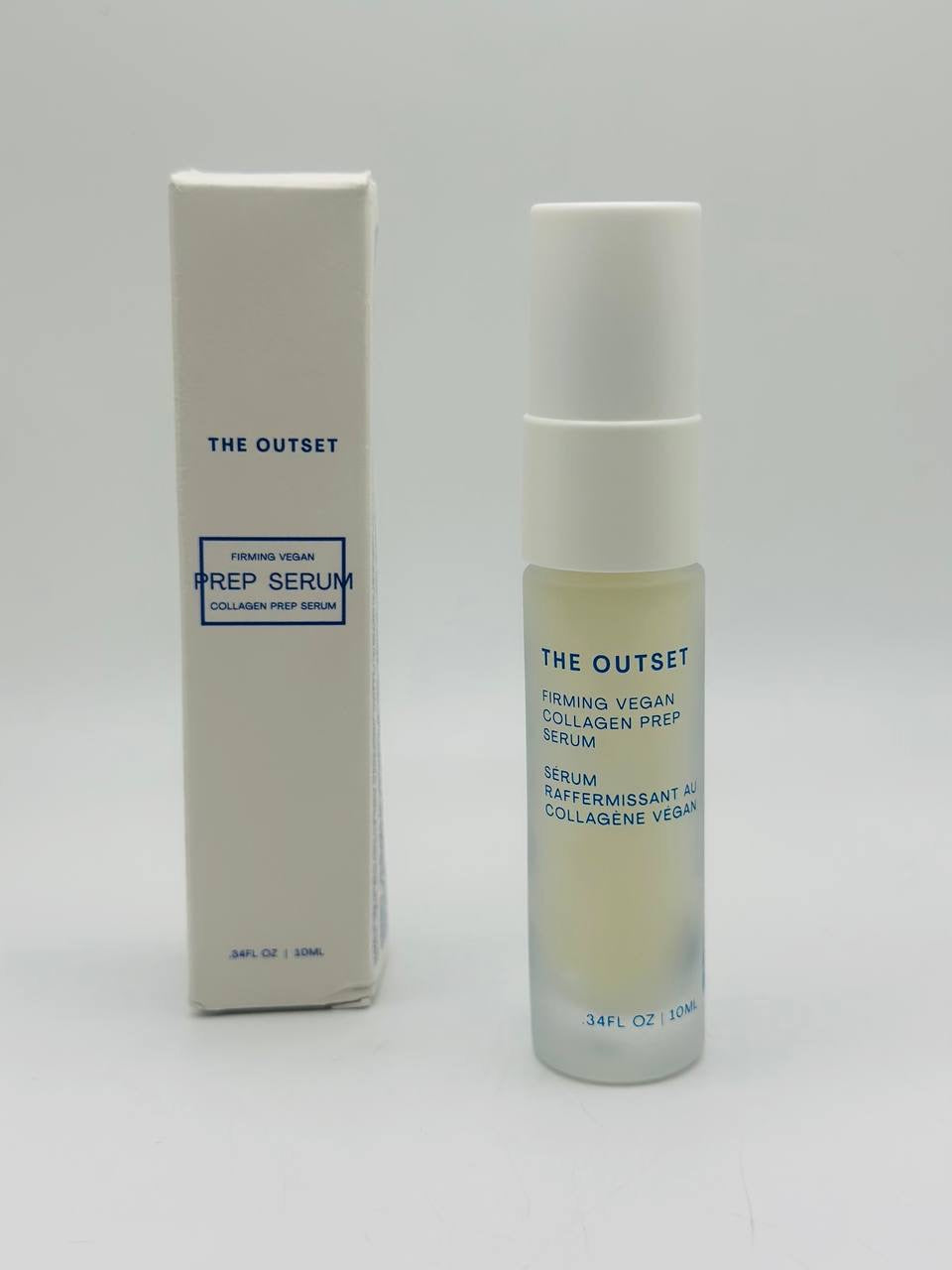 The outset collagen prep serum