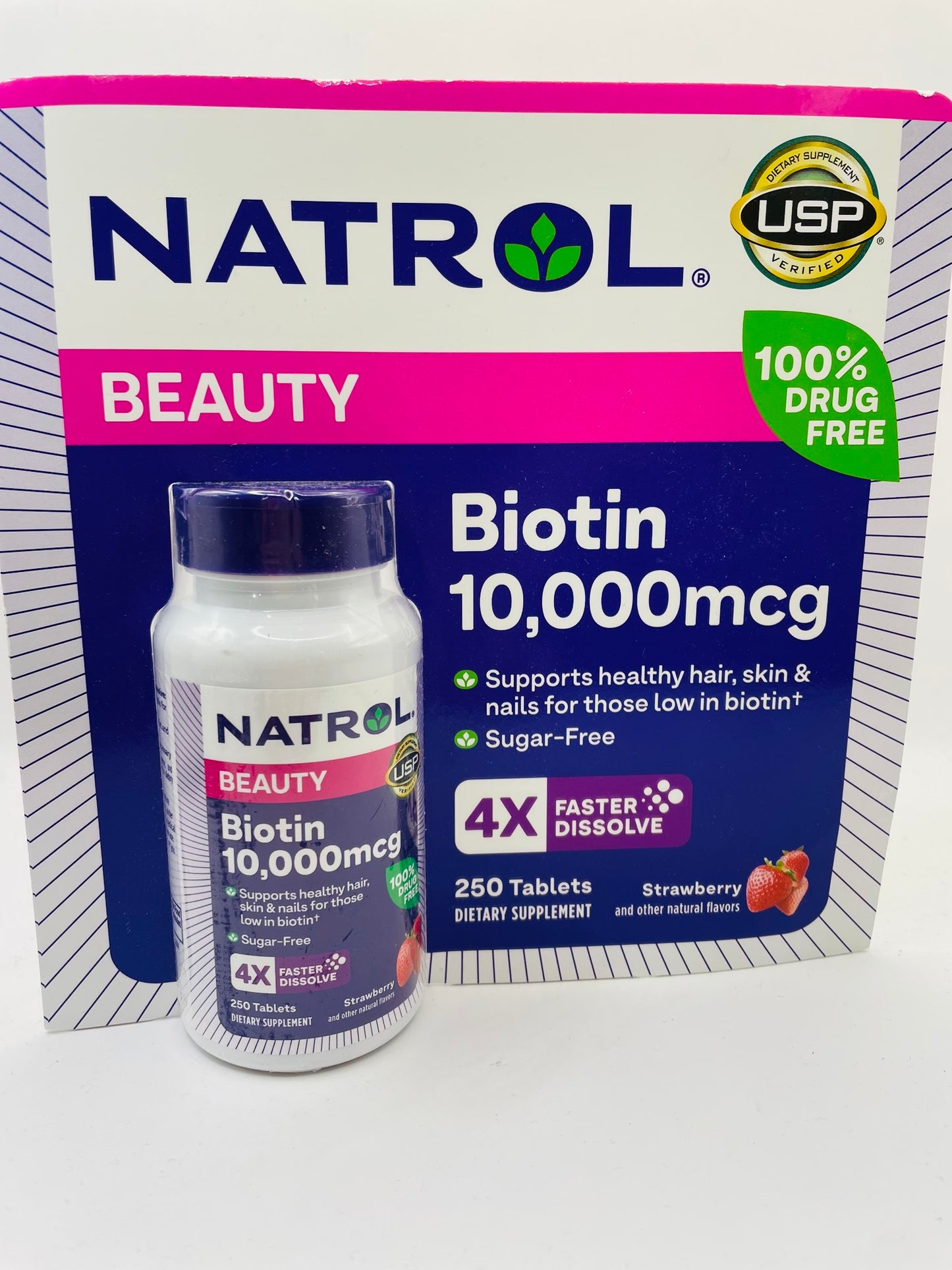 Natrol biotin 10,000 mcg