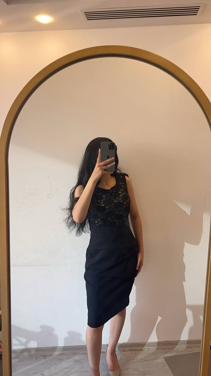 Connected apparel dress