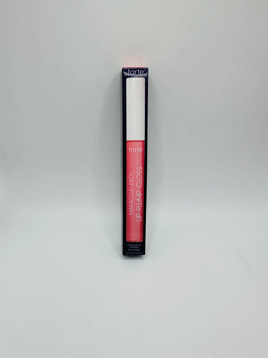 Tarte Maracuja Juicy Lip Plump Gloss shade white peach