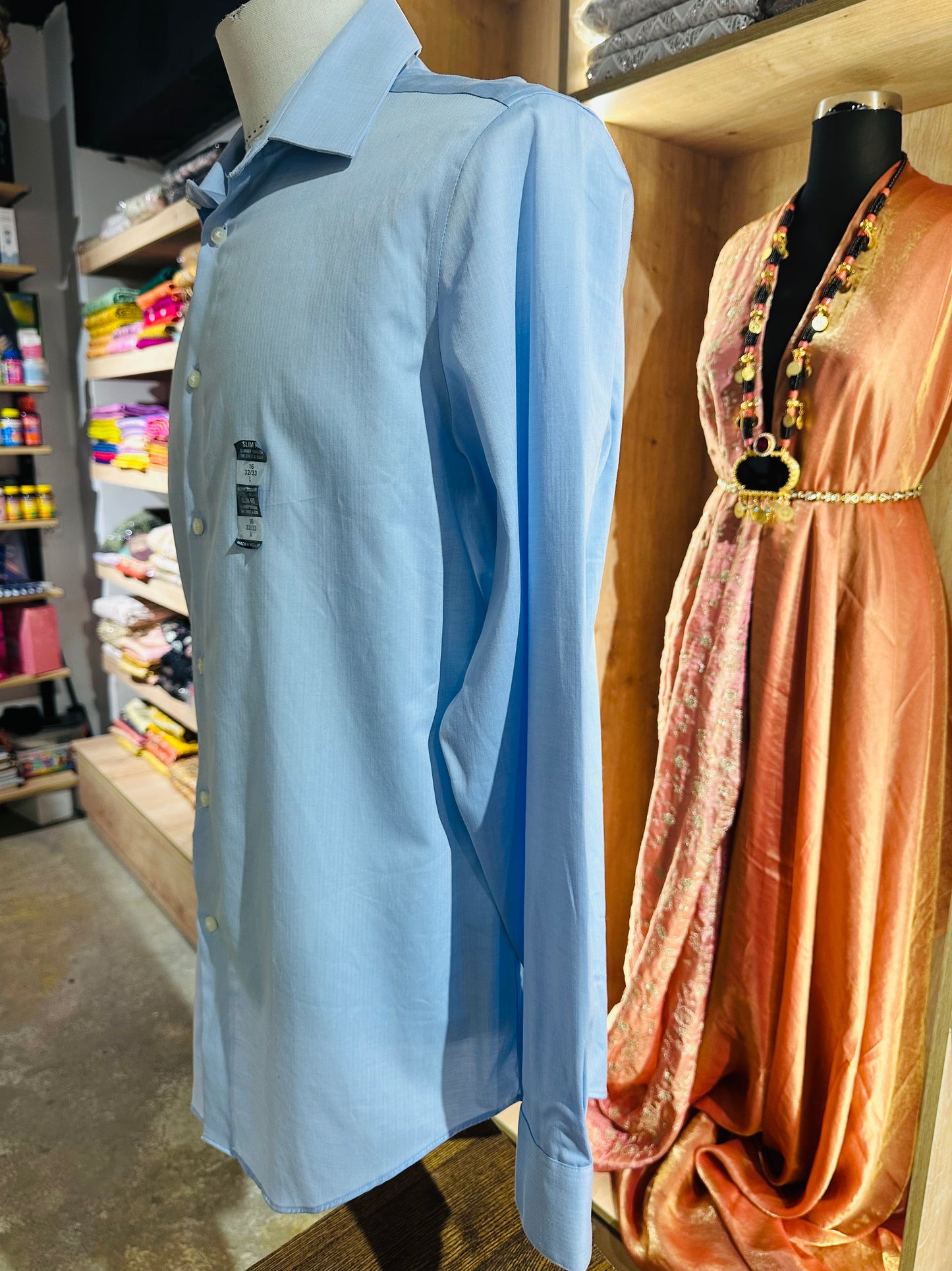 Calvin Klein blouse size (32/33) (large) slim fit