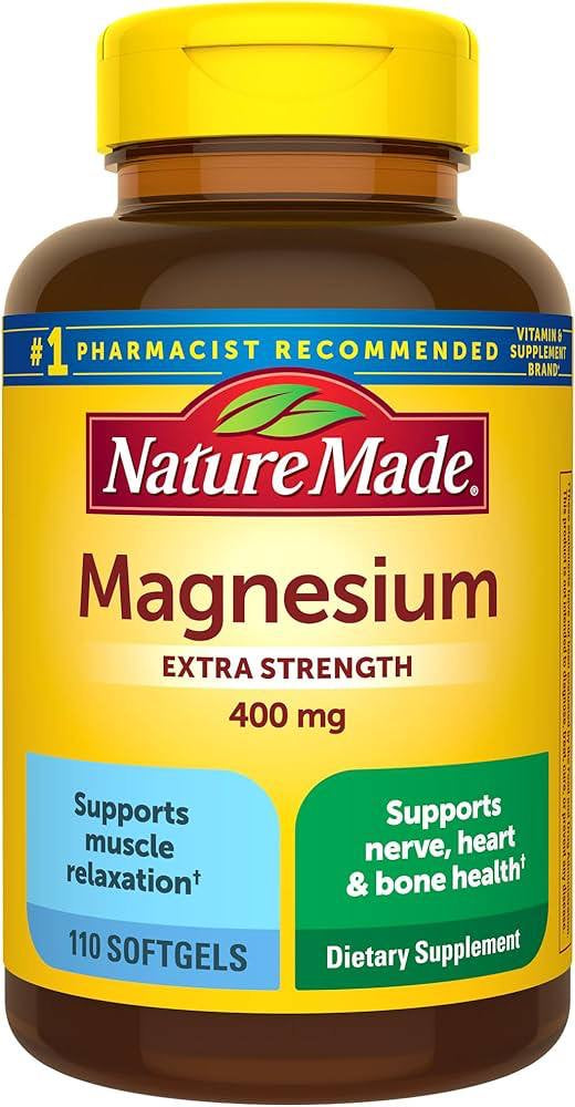Nature made Magnesium 110 softgels