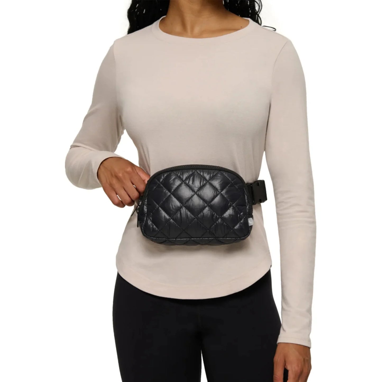Lolë Unisex Quilted Belt Bag