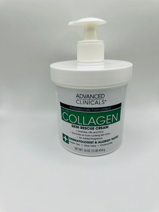 Advanced clinicians collagen skin rescue cream