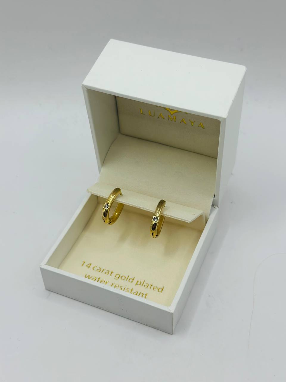 Luamaya 14 cerat gold plated earring