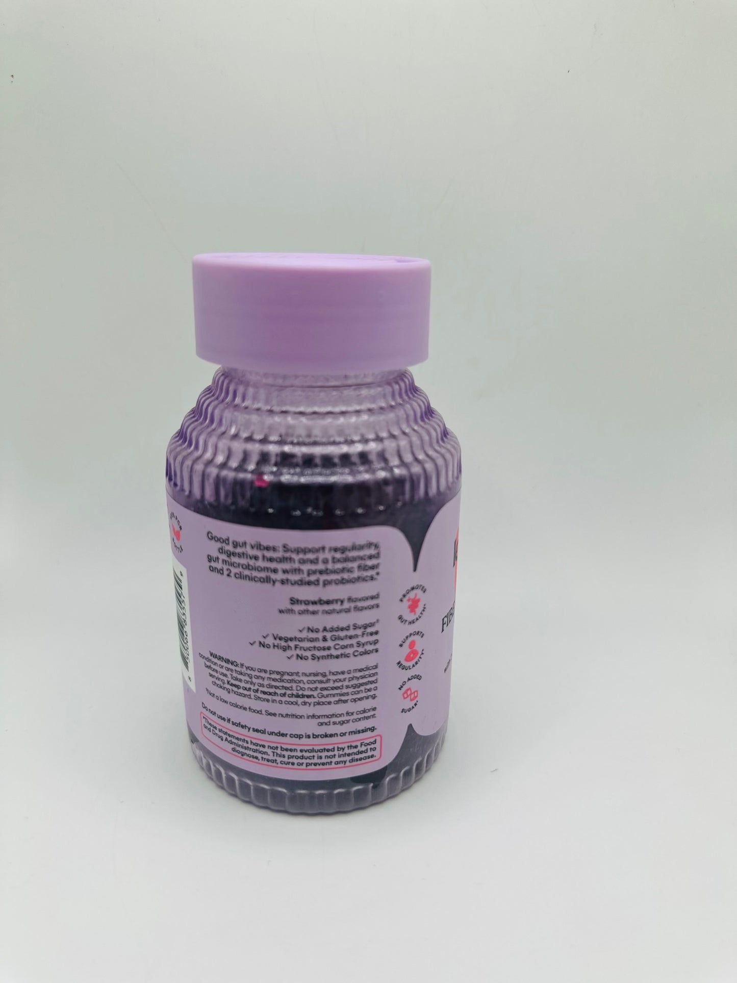 Lemme No. 2 Fiber & Probiotic Gummies, a dietary supplement designed to support digestive health