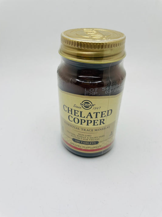Solgar chelated copper