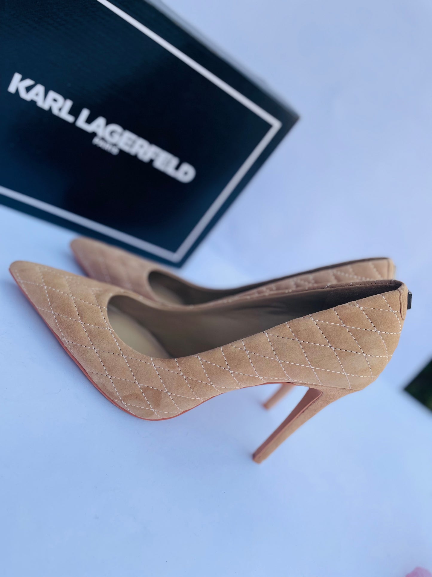 Karl Lagerfeld heels shoes