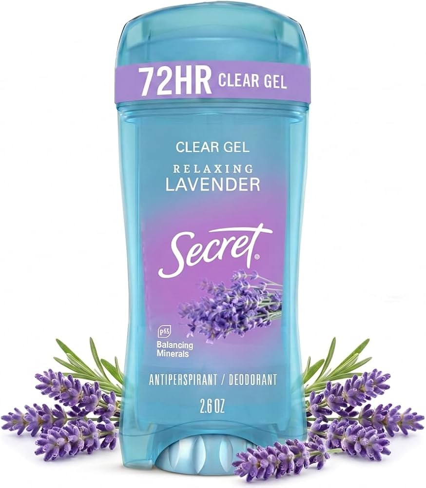 Secret Anti-Perspirant Deodorant Clear Gel Luxe Lavender
