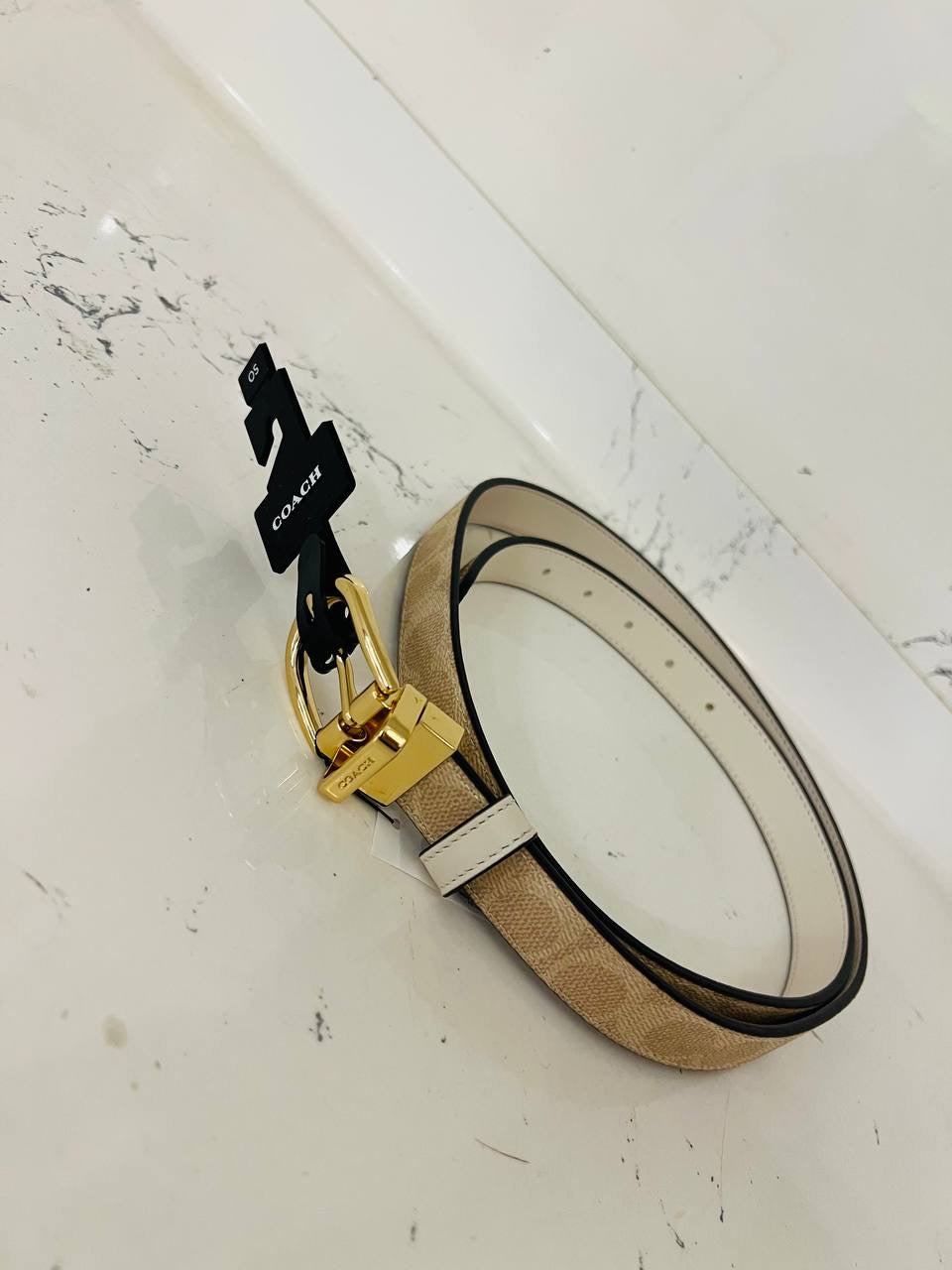 Coach belt one size