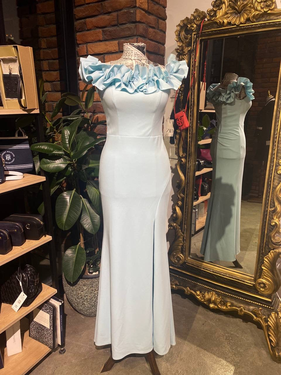 Aqua formal dress size 2