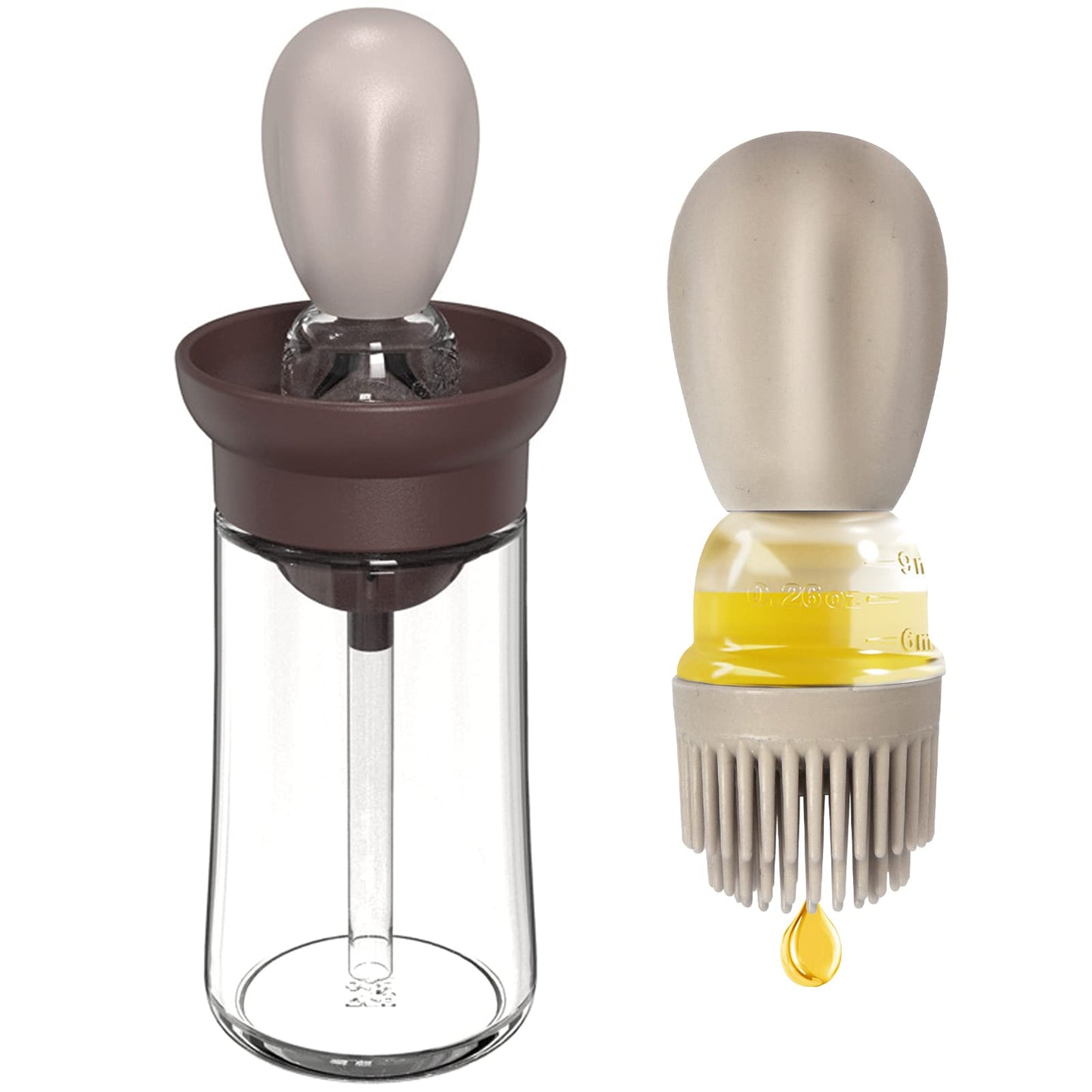Tinmix Oil Bottle with Silicone Brush 180 mL
