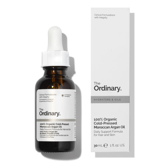 The ordinary %100 organic cold -pressed Moroccan argan oil