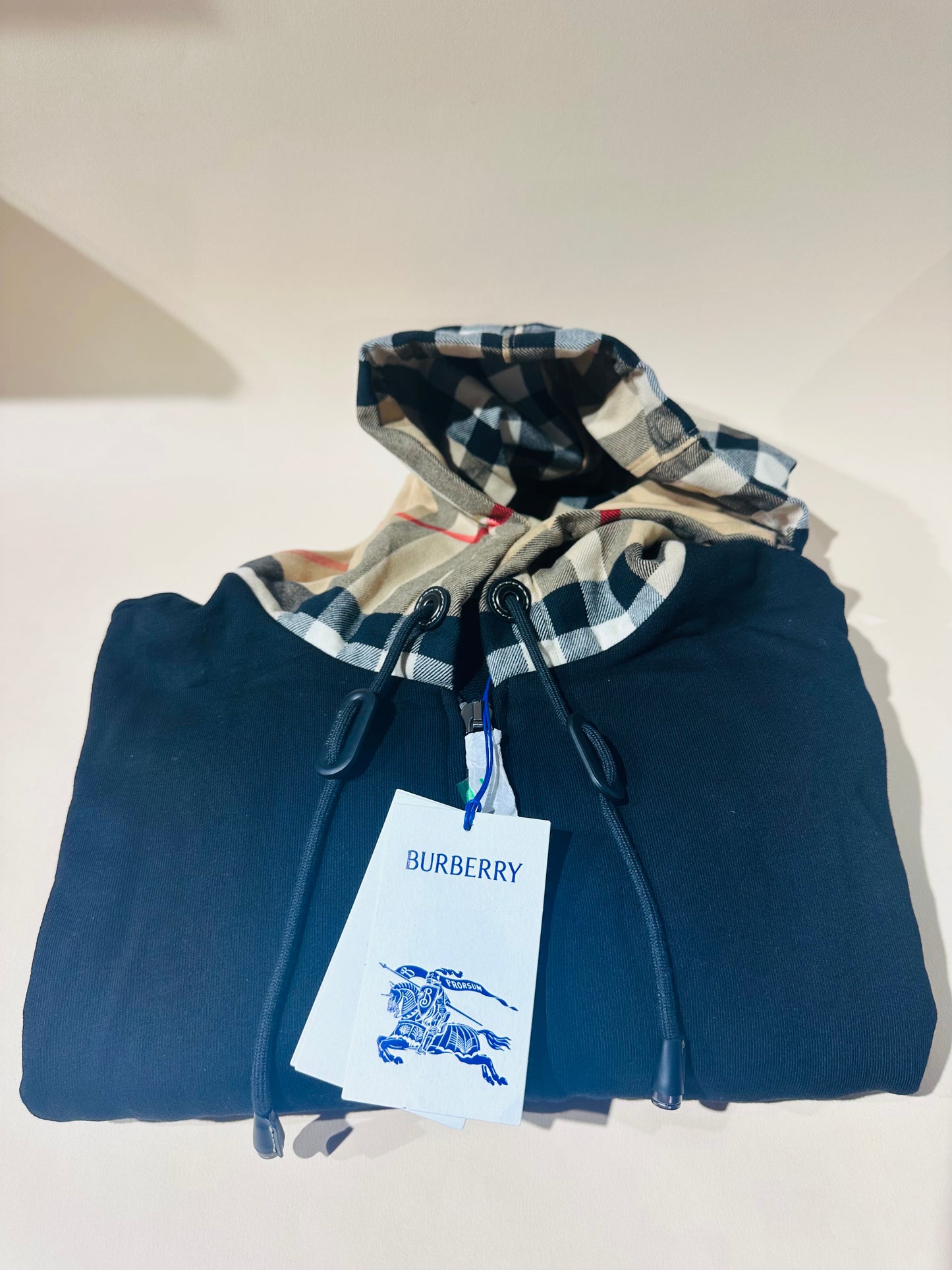 Burberry Zip Hoodie size large