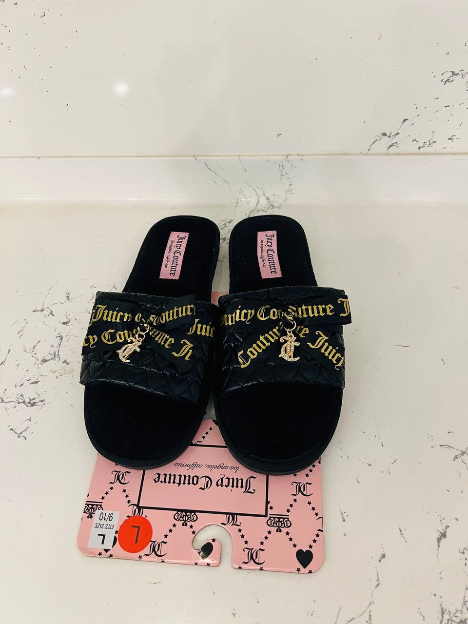 Juicy couture sandal size large 9/10