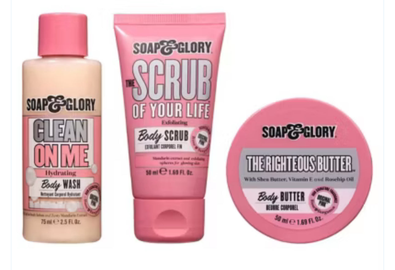 Soap & glory set