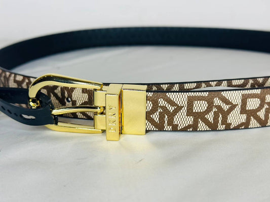 Dkny reversible belt